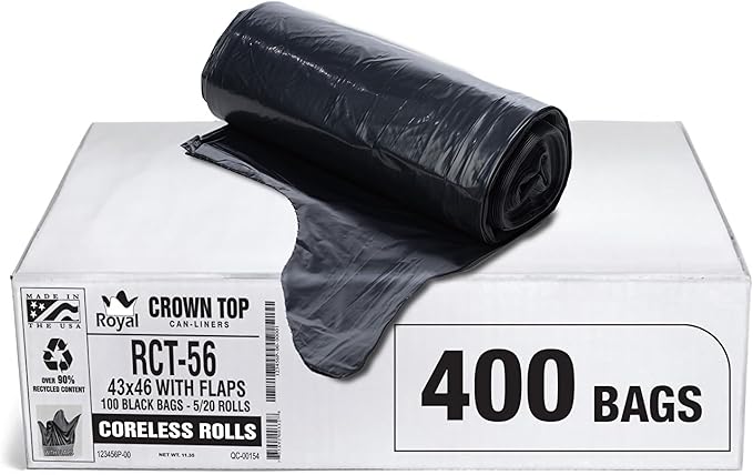 Aluf Plastics RCT-56 Star Sealed Coreless Rolls