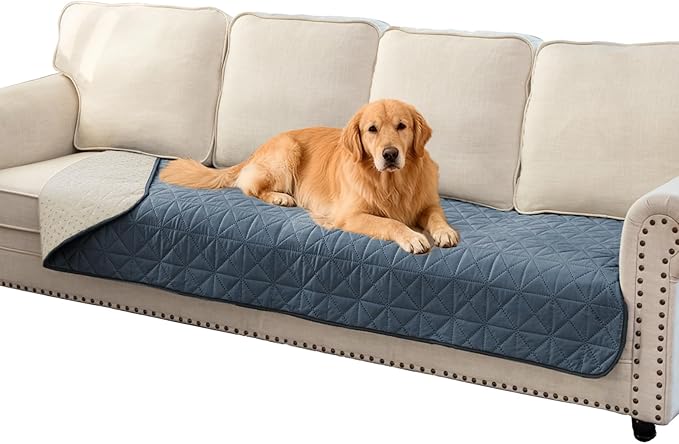 Ameritex Sofa Cover Waterproof for Seats Couch Cover for Dogs Pet Couch Cover