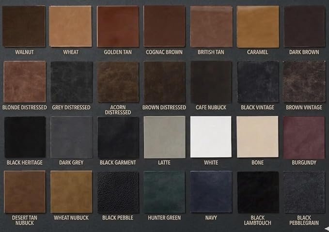 NAT Leathers Tan Cognac Soft Faux Vegan Leather 1 Yard Cut by the Yard