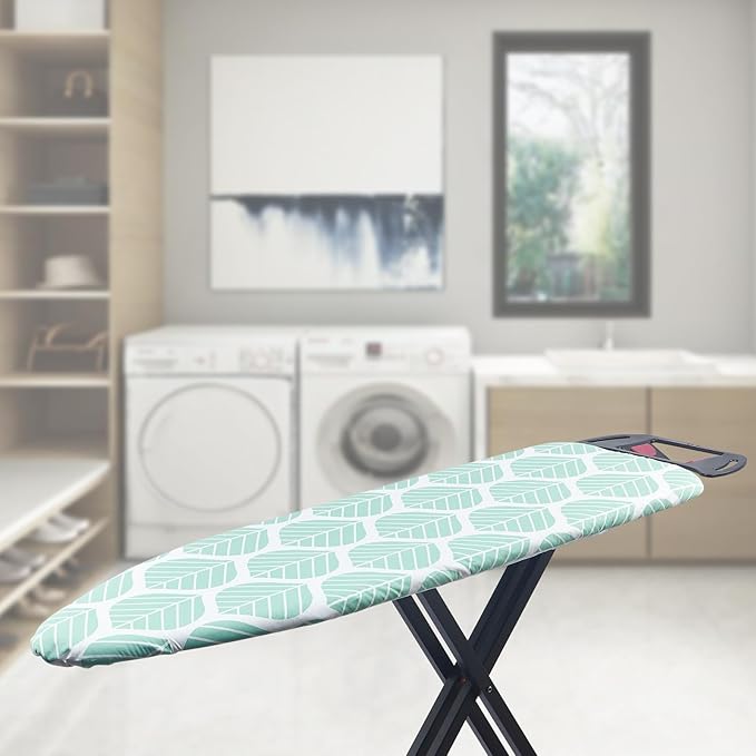 Seiritex Ironing Board Cover and Pad, Standard Size 15 x 54, Thick Padding