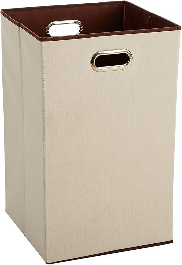 Amazon Basics Rectangular Foldable Laundry Basket Hamper