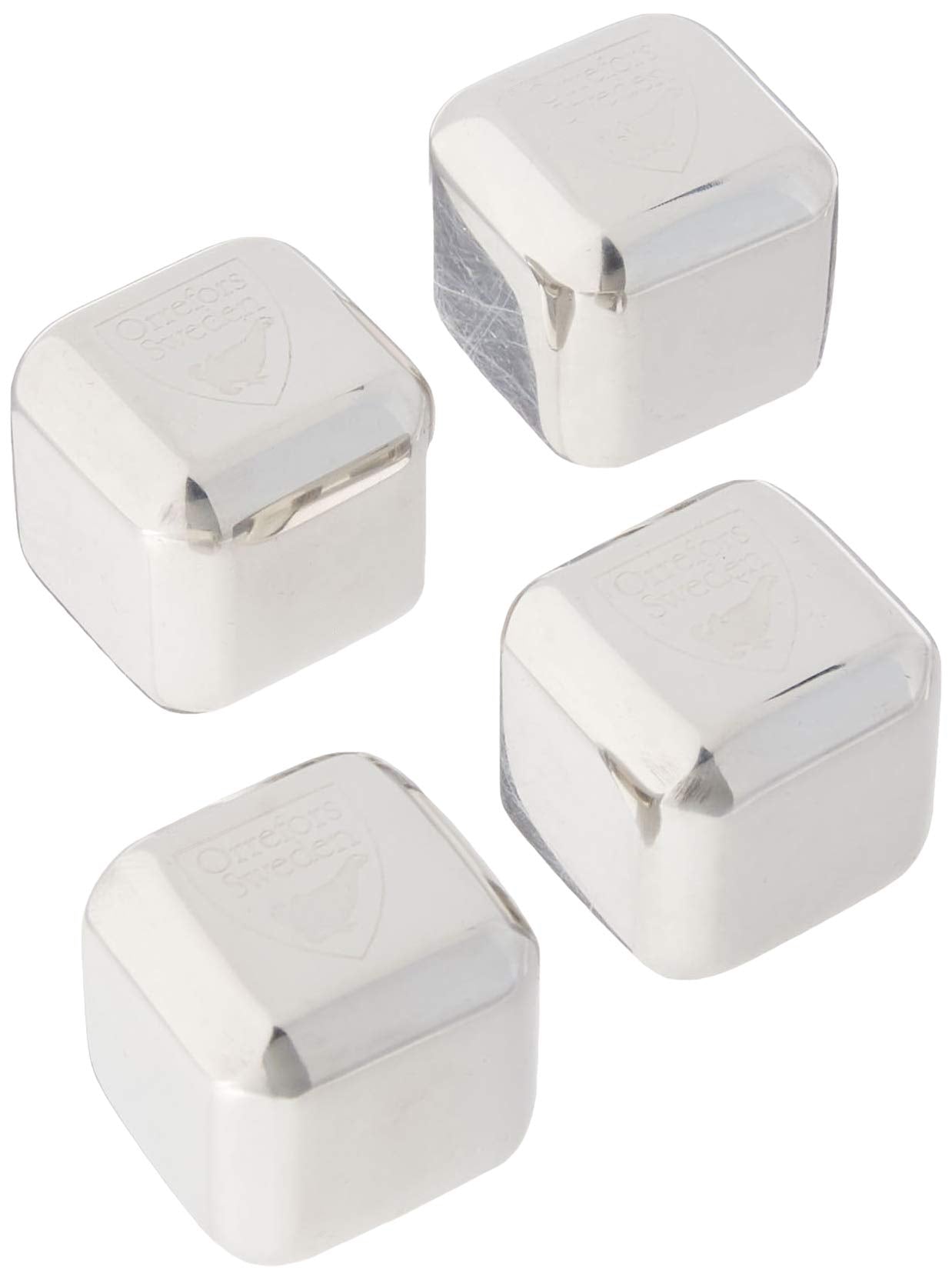 Orrefors City Ice Cubes, Set of 4