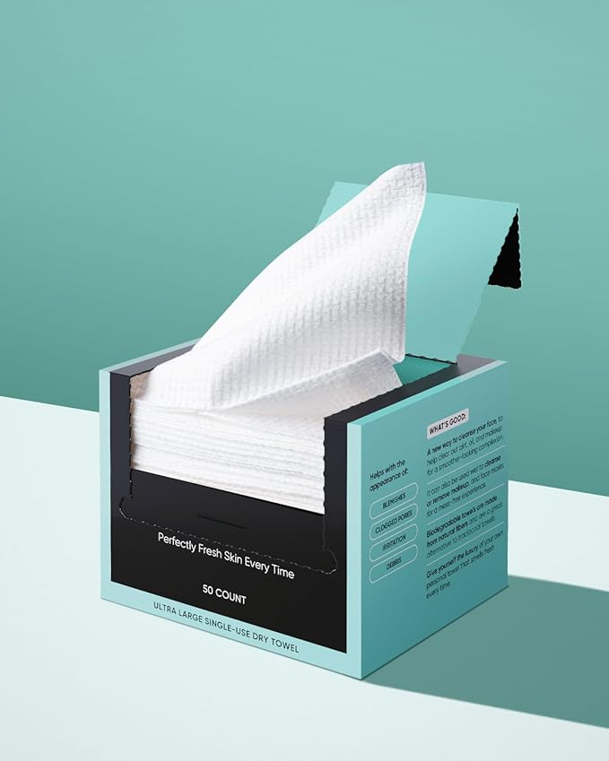 Buttah Skin Disposable Face Towels, Large Towels