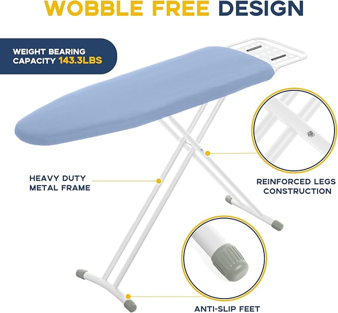 Ironing Board, 43x13 Full Size Iron Board