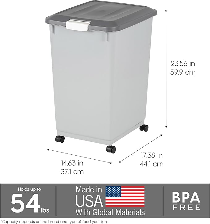 IRIS USA Dog Food Storage Container