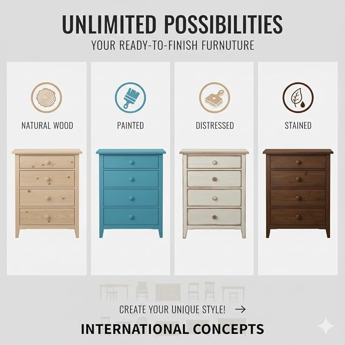 Solid Wood Shaker Bookcase