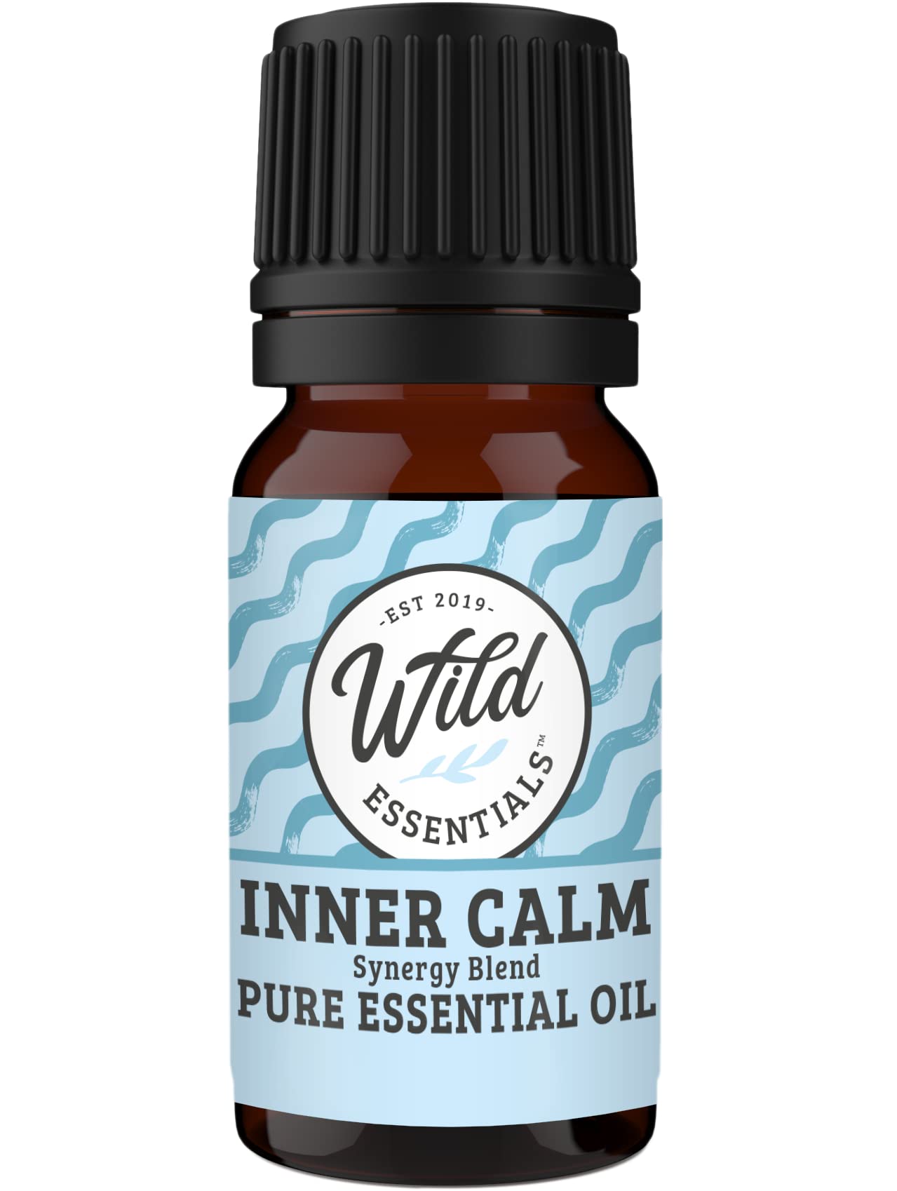 Wild Essentials Pewter Aum Essential Oil Diffuser Necklace Gift Set with Inner Calm & Relax Oils – Nickel Free Alloy Pendant with 12 Color Pads – USA Made Oils & Perfume Necklace – Family Company