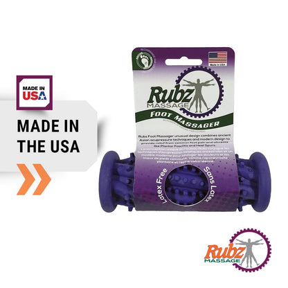 Due North Foot Rubz Hand & Back Massage Ball - Relieve Pain from Plantar Fasciitis, Tight Muscles & Sore Feet - Massage Tool