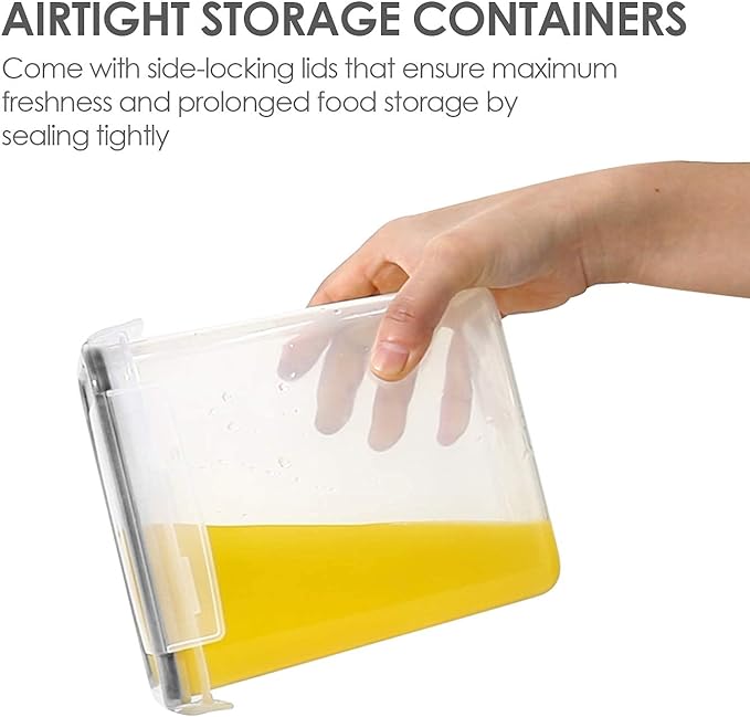 Vtopmart 32pcs Airtight Food Storage Containers Set, BPA Free Plastic Kitchen