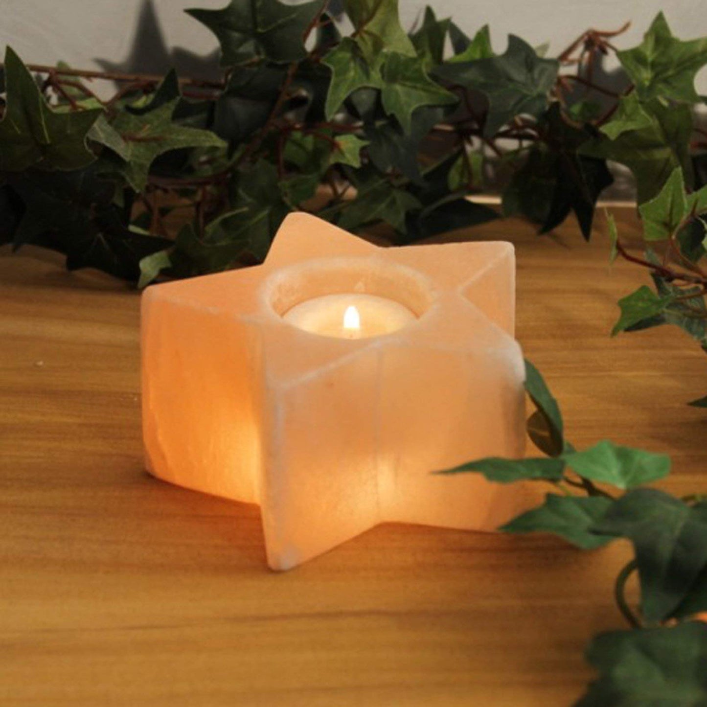 2 Tealight Candle Holders Star Shaped, 5x5x2, 2.5 lbs Each