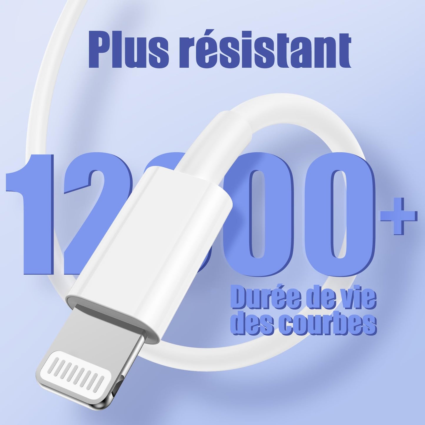 4Pack USB C to Lightning Cable 6FT, Fast Charging Cord for iPhone 14, Replacement for Apple Original Charger Cable for iPhone 14 13 12 11 Pro 11 XS MAX XR 8 7 6s Plus