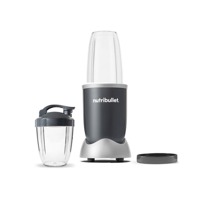 nutribullet Personal Blender, Shakes, Smoothies, Food Prep, and Frozen Blending, 24 Ounces, 600 Watt, Gray, NBR-0601WM