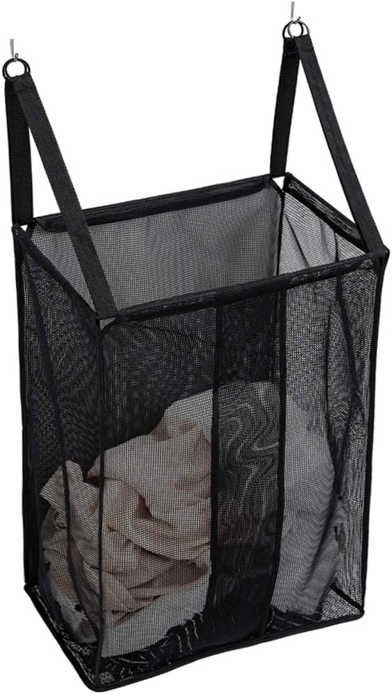 ALYER Wall Hanging Mesh Laundry Hamper, Poolside Toy Storage Baskets