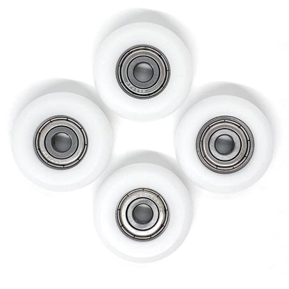 4pcs Roller Wheel Parts Replacement for Total Gym Wheels/Rollers, Fit for Gym Models 2000, 3000, Some 3000 XL and a Few Very Early XL, Upgraded Rollers Kit Set