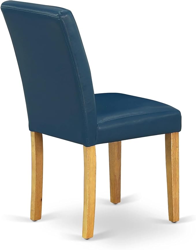 East West Furniture ABP4T55 Abbott Parson Kitchen Chairs