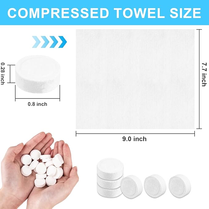 220 Pcs Compressed Towels for Face, Mini Portable Compressed Towel Tablets