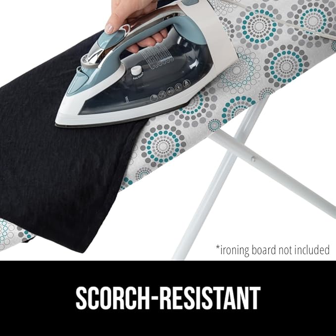 GORILLA GRIP The Original Ironing Board Cover and Pad, Silicone Coating