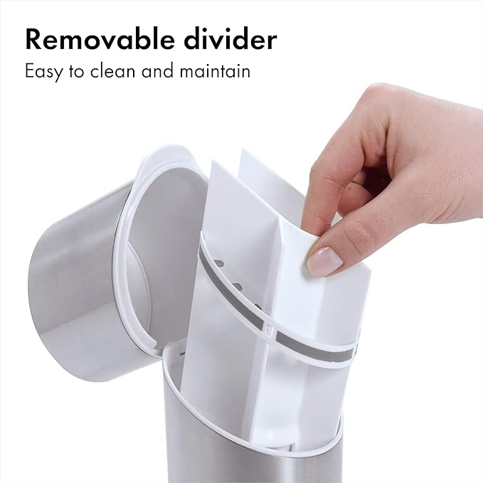 OXO Good Grips Stainless Steel Toothbrush Organizer, Bathroom Organizer and