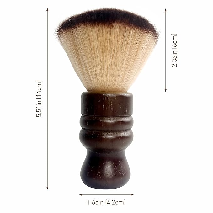 Large Neck Duster Soft Nylon Hair Barber Brush