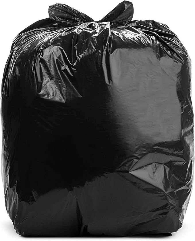 Aluf Plastics - COEX 3 Ply Garbage Bags, 33 Gallon, 1.5 Mil