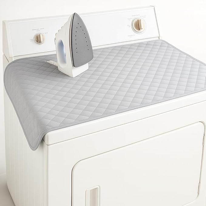Magnetic Portable Ironing Mat 18" x 31" – Quilted Heat-Resistant Ironing Blanket