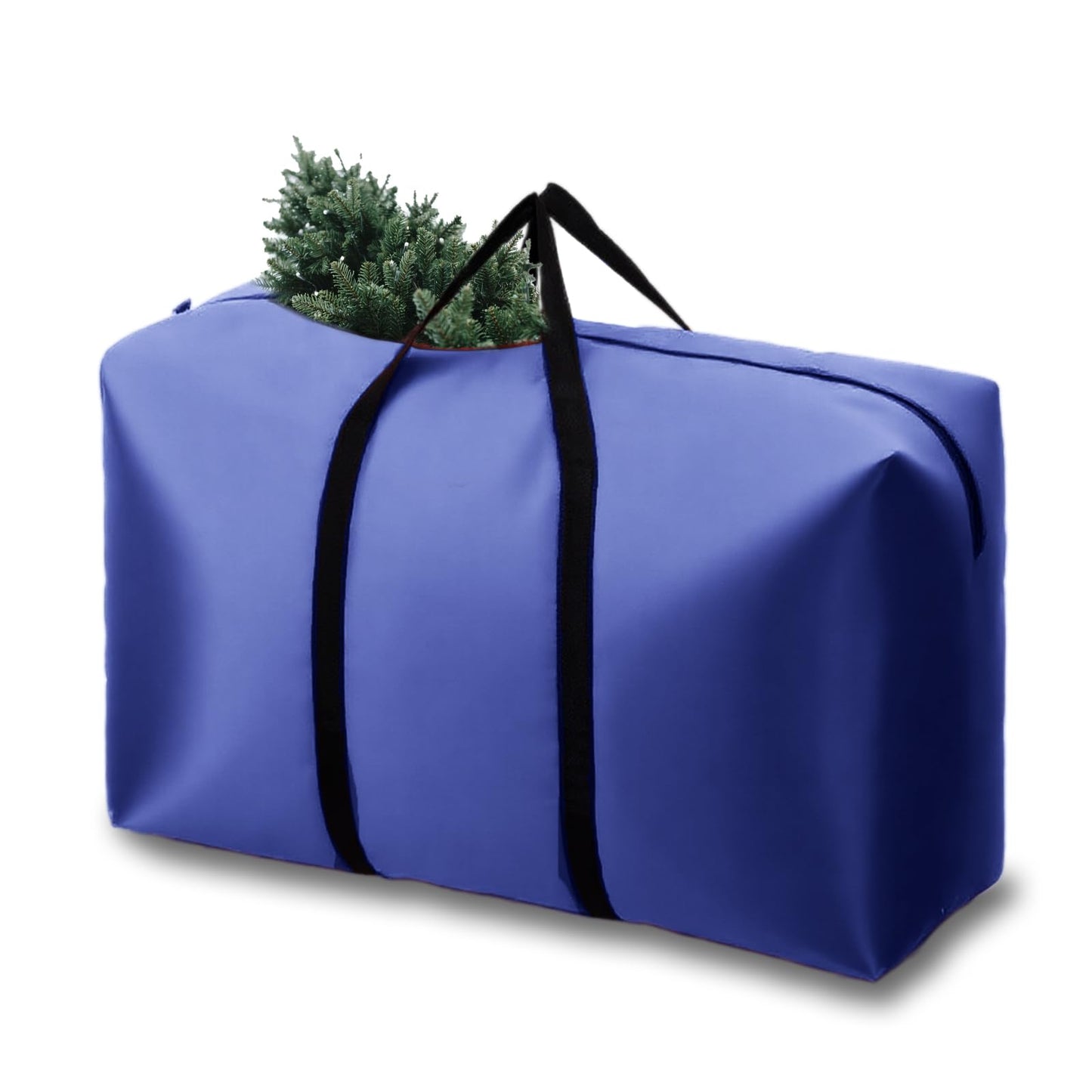 3FT/4FT/5FT Small Christmas Tree Storage Bag Heavy Duty Christmas Tree Bag for Detachable Christmas Tree 600D Oxford Waterproof Dusty-Proof with 2 Reinforced Handle,Large Zipper Opening (BLUE)