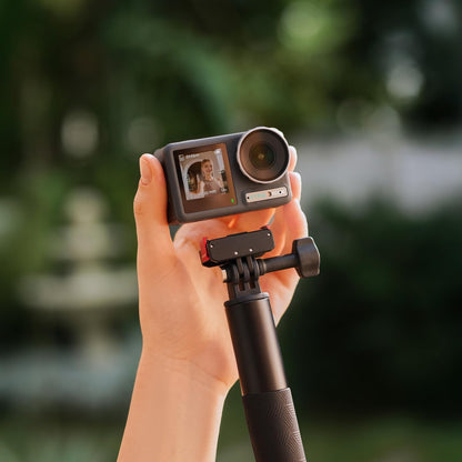 Xtra Edge Action Camera, 1/1.3" Sensor & 4K Cinematic Video, Hyper Stabilization, Waterproof Camera to 52 Ft, 3-Hour Battery, Universal Quick Mount, Vlogging Camera for Adventure Photography