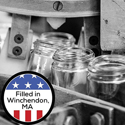 Kamenstein 20 Jar Revolving Countertop Spice Rack with Spices Included, FREE Spice Refills for 5 Years, Polished Stainless Steel with Black Caps, 30020