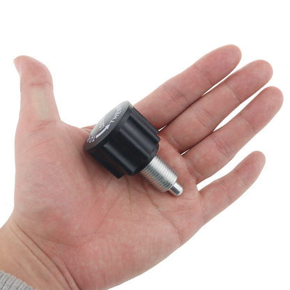 FMHXG M16 Pull Pin Knob, Black, Steel & ABS, M16 x 1.5, 65mm