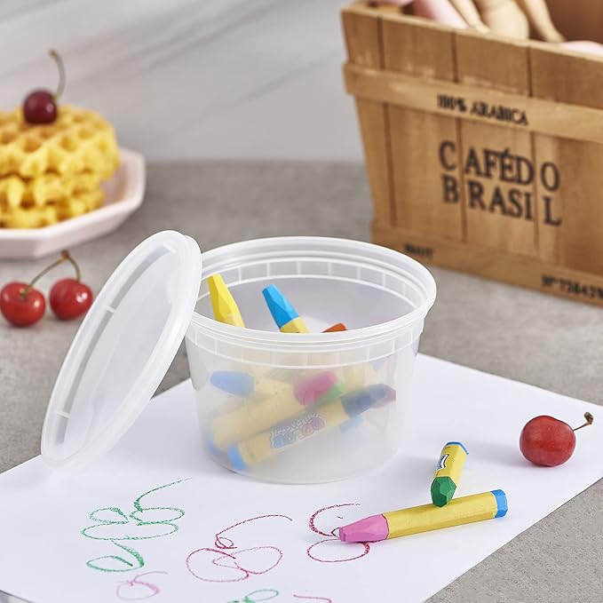 Plastic Deli Food Storage Containers