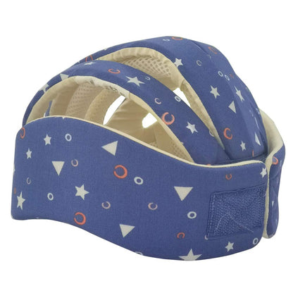IULONEE Helmets for Toddler, Baby Helmet Toddler Protective Hat Adjustable Baby Head Protector for Infant Walking Crawling Starry Blue