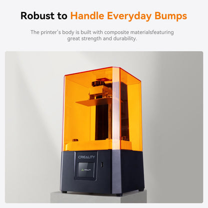 Creality Resin 3D Printer HALOT R6, 2K LCD Monochrome Screen, Upgraded Light Source with High-Precision Printing, Simple Workflow 3D Resin Printers Designed for Beginners
