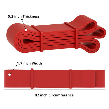 Resistance Bands, Pull Up Bands, Pull Up Assist Band Exercise Bands for Men & Women Working Out, Body Stretching, Physical Therapy, Muscle Training