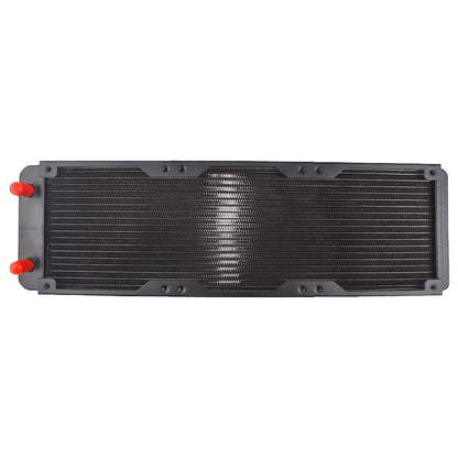 BXQINLENX 18 Pipe Aluminum Heat Exchanger Radiator for PC CPU CO2 Laser Water Cool System Computer 360mm(A)