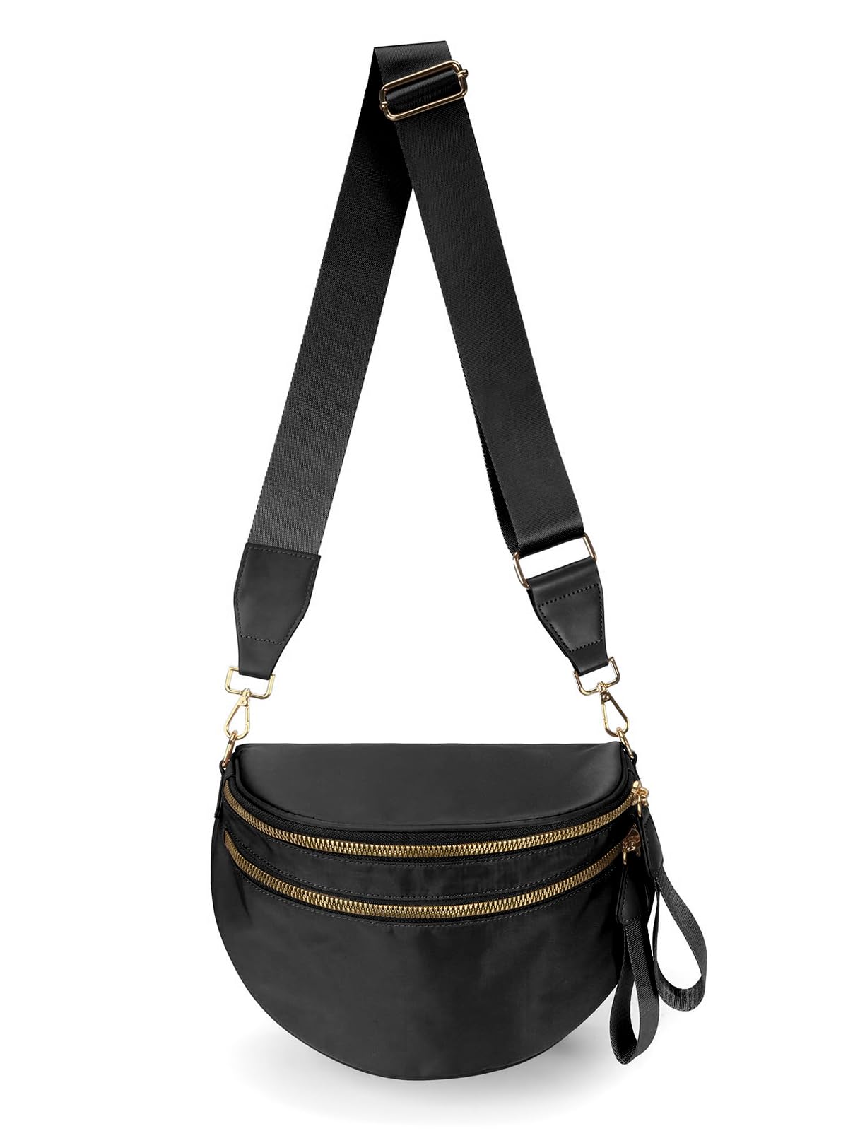 Pure Colour Crossbody Bag Bum Bag for Women,Spacious Purse Fanny Packs Belt Bag,Oversized Bum Bag (Colour Bum Bag-Beige)