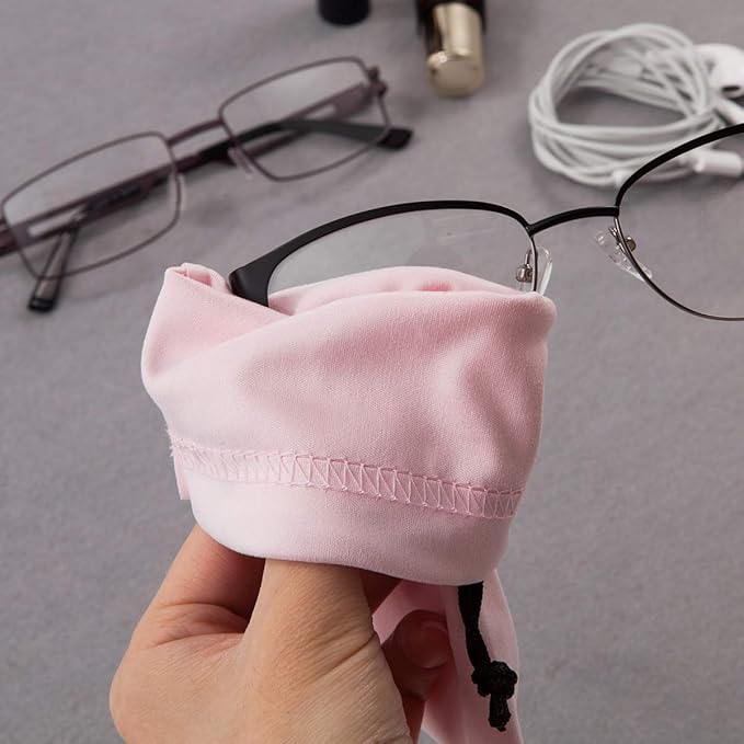 TRIUMPH VISION Soft Eyeglass Pouch 3 Pack