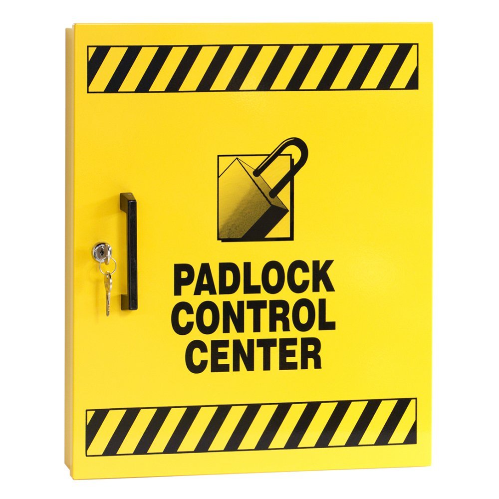 Windy City Cabinet Lockout Tagout Kit, Padlock Control Center for Safe Padlock Storage