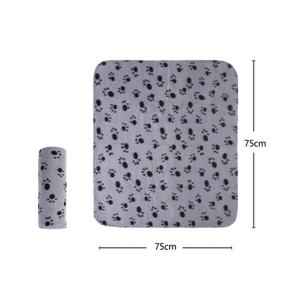 Nobleza - 6 x Dog Blanket Cat Cushion Puppy Kitten Sleep Pad Mat Pet Bed Cover Washable Warm Soft Fluffy Fleece Blankets 75 * 75cm