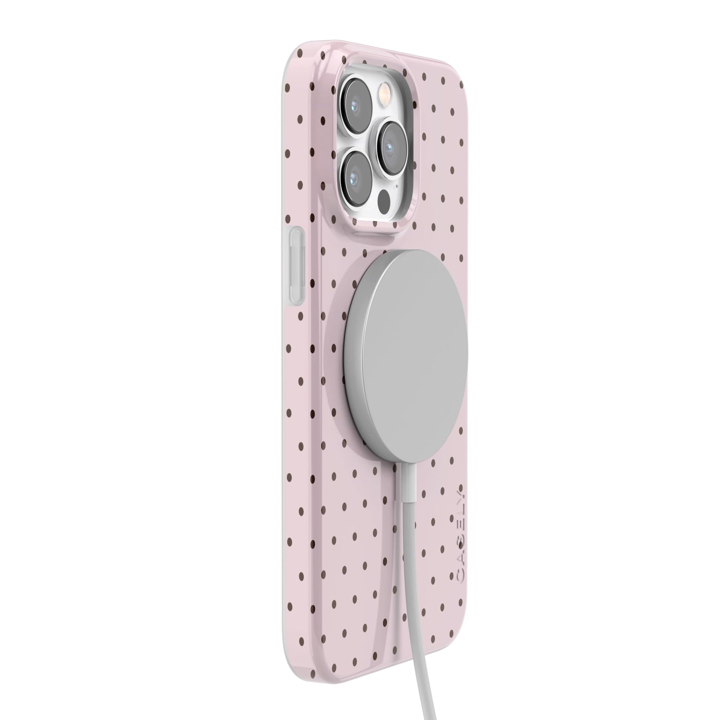 Casely iPhone 14 Pro Max Case | Fit Check | Neutral Checkerboard | Compatible with MagSafe | Classic Ultra Slim Design