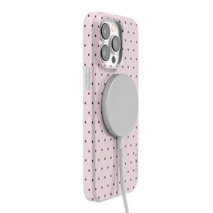 Casely iPhone 14 Pro Max Case | Fit Check | Neutral Checkerboard | Compatible with MagSafe | Classic Ultra Slim Design