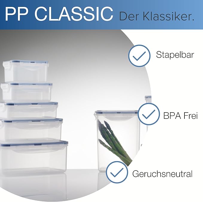 LOCK & LOCK Easy Essentials Food Storage lids/Airtight containers, BPA Free