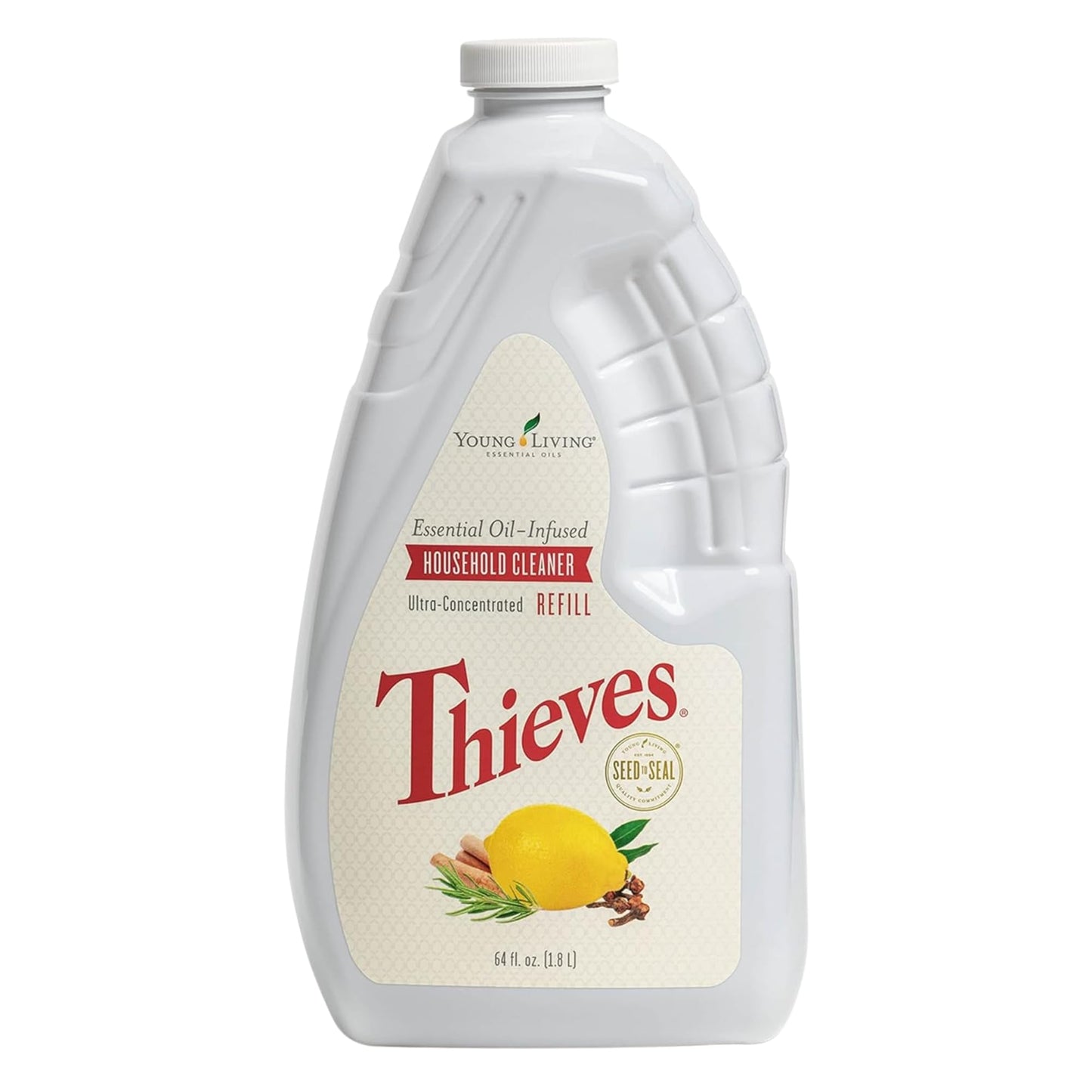 Thieves Household Cleaner | 14.4 oz | Plant-Based Multi-Surface Solution Infused with Essential Oils | Dilute for Floors, Carpets, Glass, Counters, Appliances, and General Home Cleaning