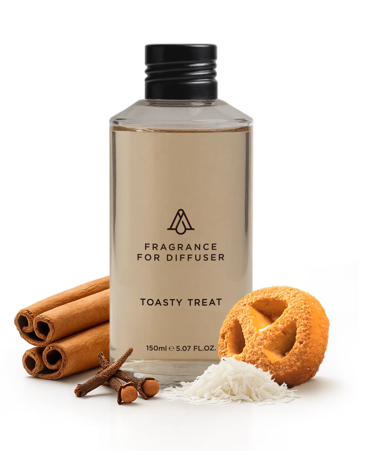 AromaPlan Hotel Scents Santal 5 Fl Oz (148ml), Home Luxury Aroma & Hotel Fragrance Diffuser Oil- Hotel Diffuser Oil for Aromatherapy- USA Made, Bigger Bottle, Bolder Aroma & Longer Lasting
