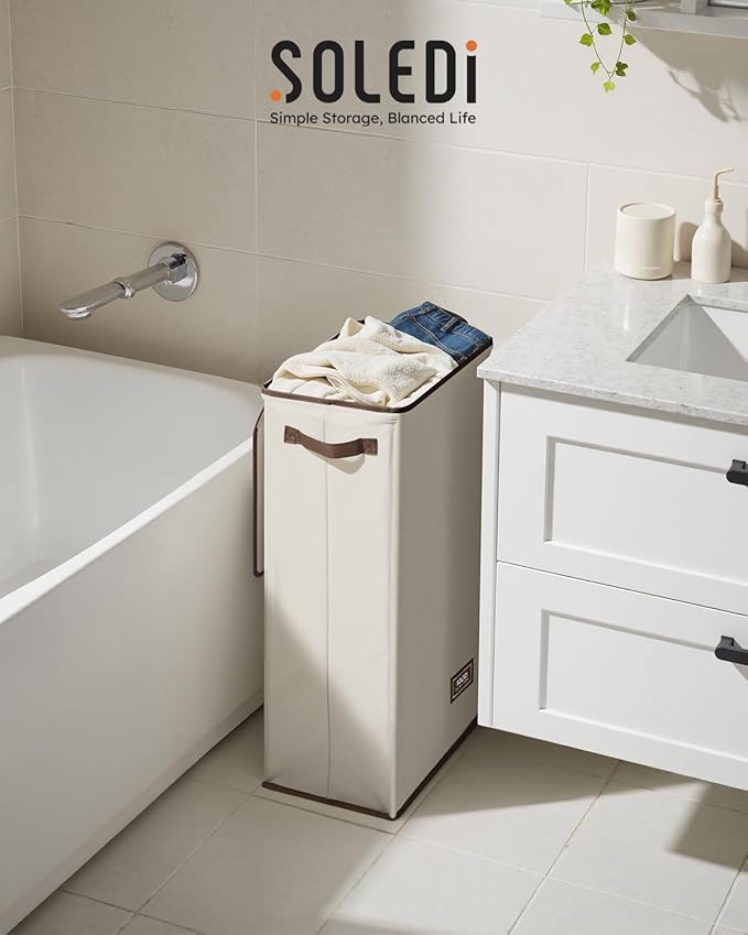 SOLEDI Slim Laundry Hamper