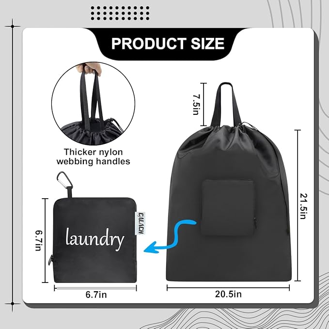 Travel Laundry bags, Dirty Clothes Travel Bag