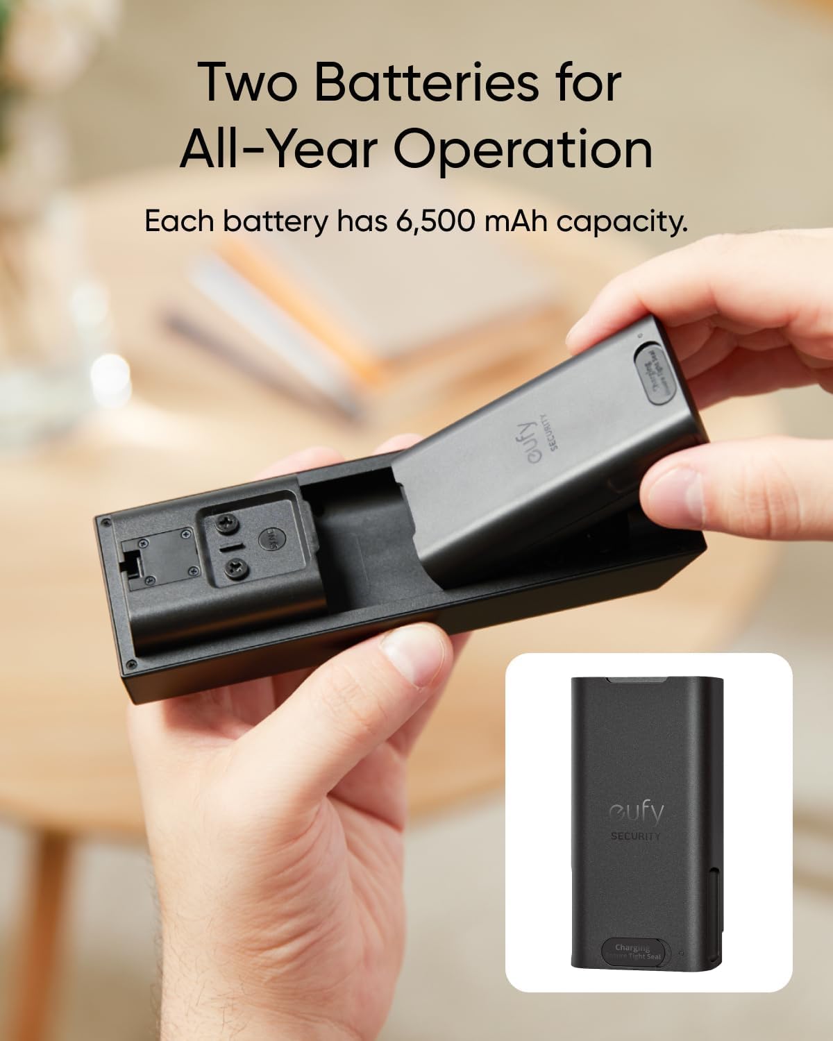 eufy Security E340 Video Doorbell Camera Wireless no Subcription(Battery Powered), Dual Cameras with Delivery Guard, 2K Full HD, Humen/Package/Motion Detection, No Monthly Fee