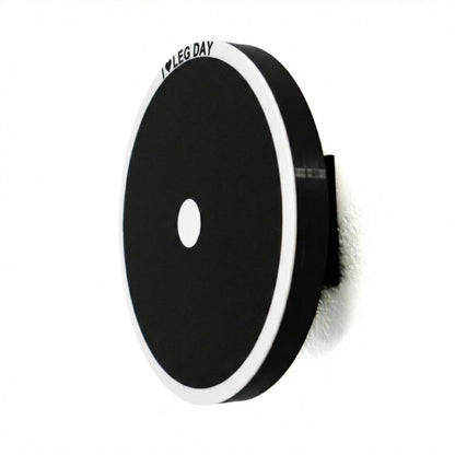 Wall Ball Target (Wall Mounted) for Hyrox or Hybrid Workout Training; Squat Medicine Ball Throws; mounts on the wall; for the Garage, Side of House or Hyrox Gym (Single). (White)