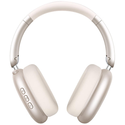 Wentronic Y01 Wireless Noise Canceling Headphones Bluetooth 5.3 Over Ear Headphones with Microphone, Hi-Res Audio, 48H Playtime, Foldable Comfortable Earpads,Compatible with iOS,Android,PC, Starlight