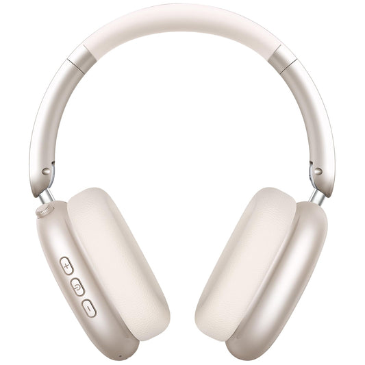 Wentronic Y01 Wireless Noise Canceling Headphones Bluetooth 5.3 Over Ear Headphones with Microphone, Hi-Res Audio, 48H Playtime, Foldable Comfortable Earpads,Compatible with iOS,Android,PC, Starlight