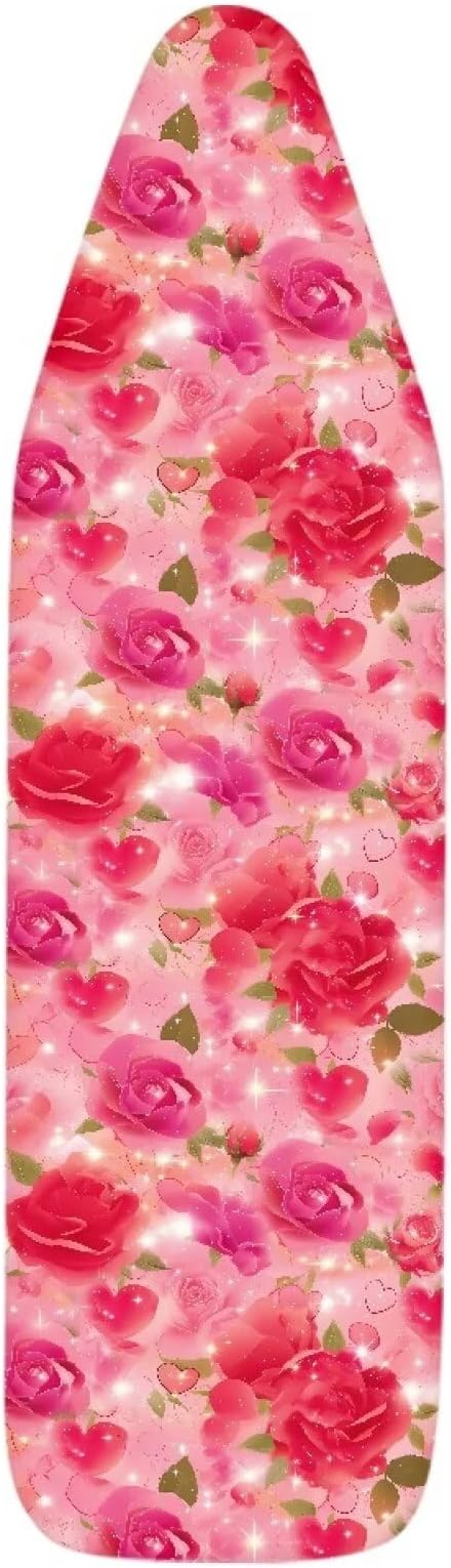 Rose Design Extra Thick Ironing Board Covers